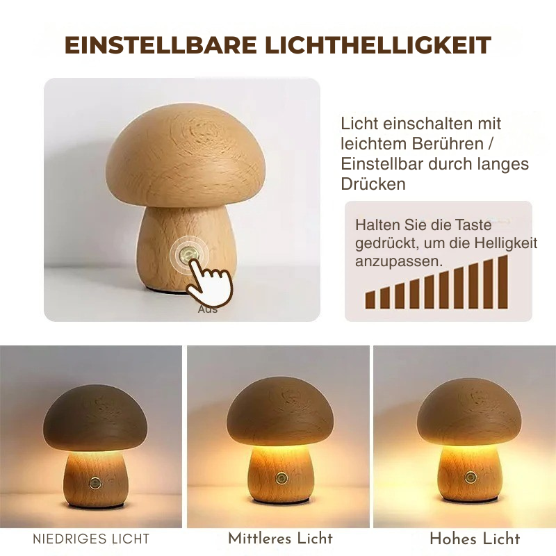 MushGlow™ – Sanftes Pilzlicht für süße Träume