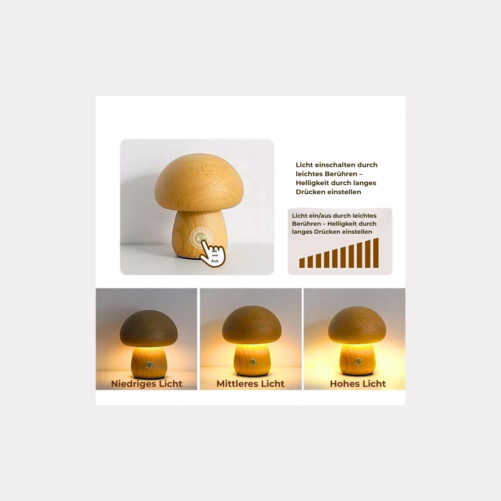MushGlow – Sanftes Pilzlicht für süße Träume