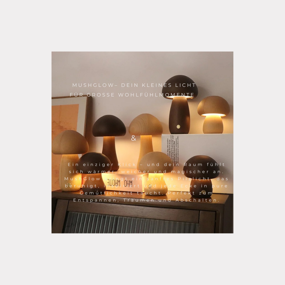 MushGlow – Sanftes Pilzlicht für süße Träume